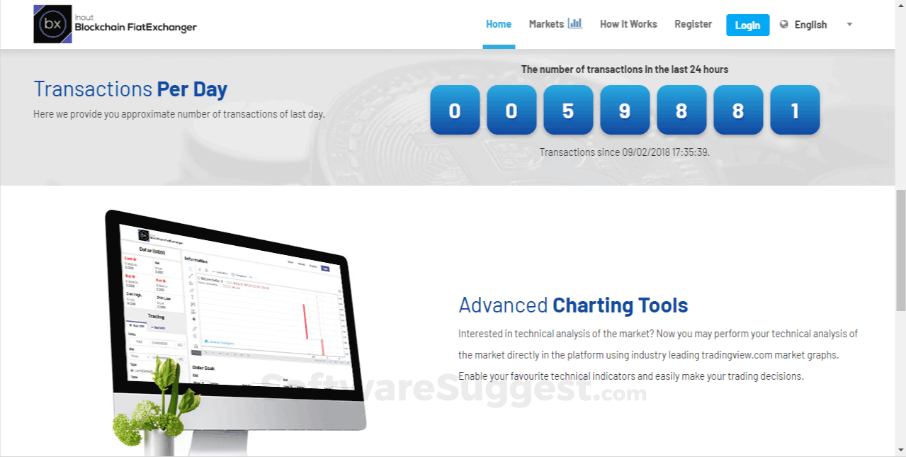 Inout Blockchain FiatExchanger Screenshot1